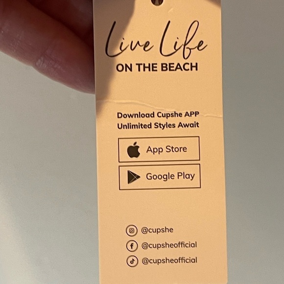 CupShe Dress NWT Size Medium Floral - Picture 7 of 12